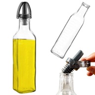Fľaša na olivový olej s dávkovačom olivového octu
