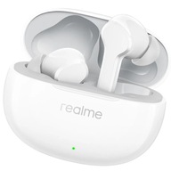 Realme Buds T100 białe - Słuchawki bezprzewodowe dokanałowe BT 5.3 IPX5 AI