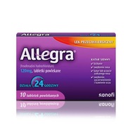 Allegra 120mg, 10 tabletek