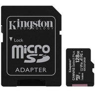 Karta pamięci Kingston microSD 128GB + adapter