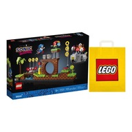 LEGO IDEAS č.21331 - Sonic the Hedgehog - Zóna zeleného kopca + Taška