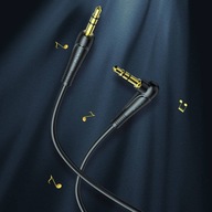 Kabel 1m Audio AUX minijack 3.5mm - minijack 3.5mm KAKU KSC-521 biały