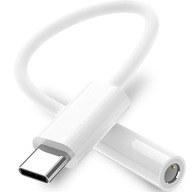 Kábel Raltek konektor predĺžený audio slúchadlá minijack (3,5 mm) - USB typ C 0,05 m