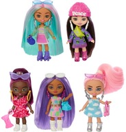 Barbie bábika Extra Mini Minis Bundle sada 5 ks