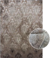 Ekskluzywny beżowy miękki modny dywan do salonu do pokoju 120x180