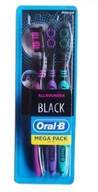 Oral-B Allrounder Black Manualna szczoteczka do zębów, 3szt