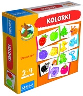 Kolorki Domino Gra edukacyjna Granna