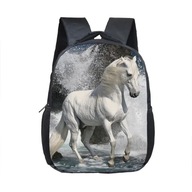 Batoh s potlačou Animal Horse Detské školské tašky Fashion Kids Kindergarten