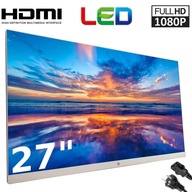 Monitor HP 27'' E273 FullHD LED USB HDMI kable dla grafika dla gracza