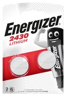 2 x Baterie litowe guzikowe Energizer CR2430 mini