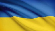 FLAGA UKRAINY UKRAINA 112x70 cm. producent + KIJ