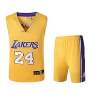 Kamizelka z haftowanej koszulki Kobe, strój koszykarski Lakers nr 24
