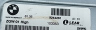 module control unit ZGW BMW 5 F10 F11 9244261