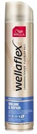 Lakier do włosów bardzo mocny Wellaflex Volume & Repair 250 ml