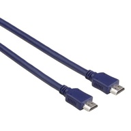 Kabel HDMI M/M 1,5m. HighSpeed std. Niebieski HAMA