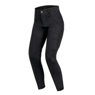 Damskie spodnie jeansy motocyklowe Rebelhorn Ash Lady Black W34L30
