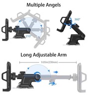 Mobiltelefon tartó autóhoz