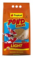 Pokarm pływający pałeczki dla ryb oczkowych Tropical Pond Sticks Light 10l