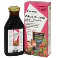 FLORADIX Żelazo i witaminy dla dzieci 3+ 250ml