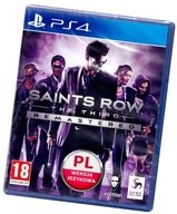 Saints Row The Third Remastered PS4 NOWA Pudełkowa PO POLSKU