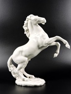 Duża figurka biały koń design Hutschenreuther autor G. Granget