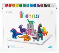 HEY CLAY Plastová hmota MEGA DINOS Kreatívna sada