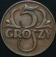 5 groszy 1925 - ładny egzemplarz