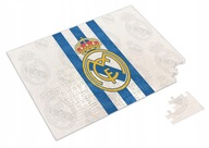 Puzzle Real Madrid Herb Logo + Názov krabice A3 252 dielikov.