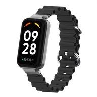 PASEK BRANSOLETA DO REDMI SMART BAND 2 / MI BAND 8 ACTIVE - BLACK