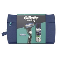 GILLETTE Mach 3 Zestaw Maszynka + żel 200 ml