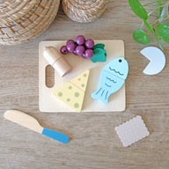 Ourbaby Snack combination - Drevené potraviny - krájanie