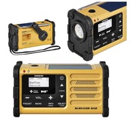 Radio outdoorowe DAB+ Bluetooth survivalowe Solar