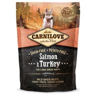 CARNILOVE SALMON&TURKEY FOR LARGE BR.PUPPIES 1,5kg karma sucha dla szczenią