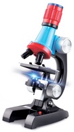 LED OKTATÓ MIKROSZKÓP 100x 400x 1200x + DROMADER TARTOZÉKOK