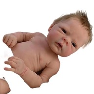 Reborn Baby Plná Silikónová Chlapci 46cm Bábika