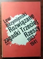 ROZWIĄZANE ZAGADKI TRZECIEJ RZESZY Bezymienski