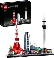 LEGO 21051 Architecture | Tokio | Skytree Tokyo Tower Mode Gakuen Fudżi