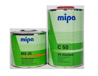 MIPA LAKIER BEZBARWNY C50 1L+UTW MS25 1,5L KPL
