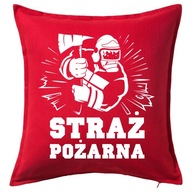 STRAŻ POŻARNA poduszka 50x50 prezent