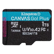 KINGSTON 1TB microSD memóriakártya Canvas Go! Plus 200MB/s A2 U3 V30
