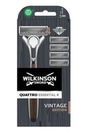 Wilkinson Quattro Vintage rukoväť + 5 náplní