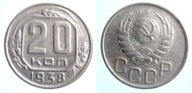 9746. ZSRR. 20 KOPIEJEK, 1938 ZSRS