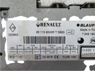 RADIO CD FABRYCZNE RENAULT MEGANE III 281159243R