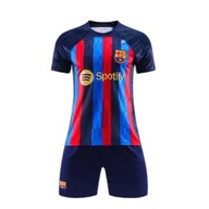 Dzieci Zestaw piłkarski FC Barcelona Koszulka Własnym Numerem I Nazwiskiem