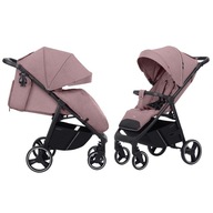 CARRELLO BRAVO CRL-8512 WÓZEK SPACEROWY CRYSTAL PINK