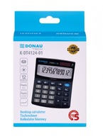 Kalkulator biurowy 12-cyfr 122x100x32 mm czarny