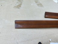 MERCEDES W124 Bois du tableau de bord Console ZEBRANO