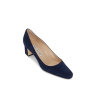 MANOLO BLAHNIK Okkatopla 50 suede pumps 37,5/ 38