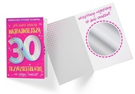 Tükör szett 30. születésnapra 30-as számmal - Kiváló ajándék!