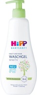 HiPP Jemný gél na umývanie tela a vlasov s pumpičkou